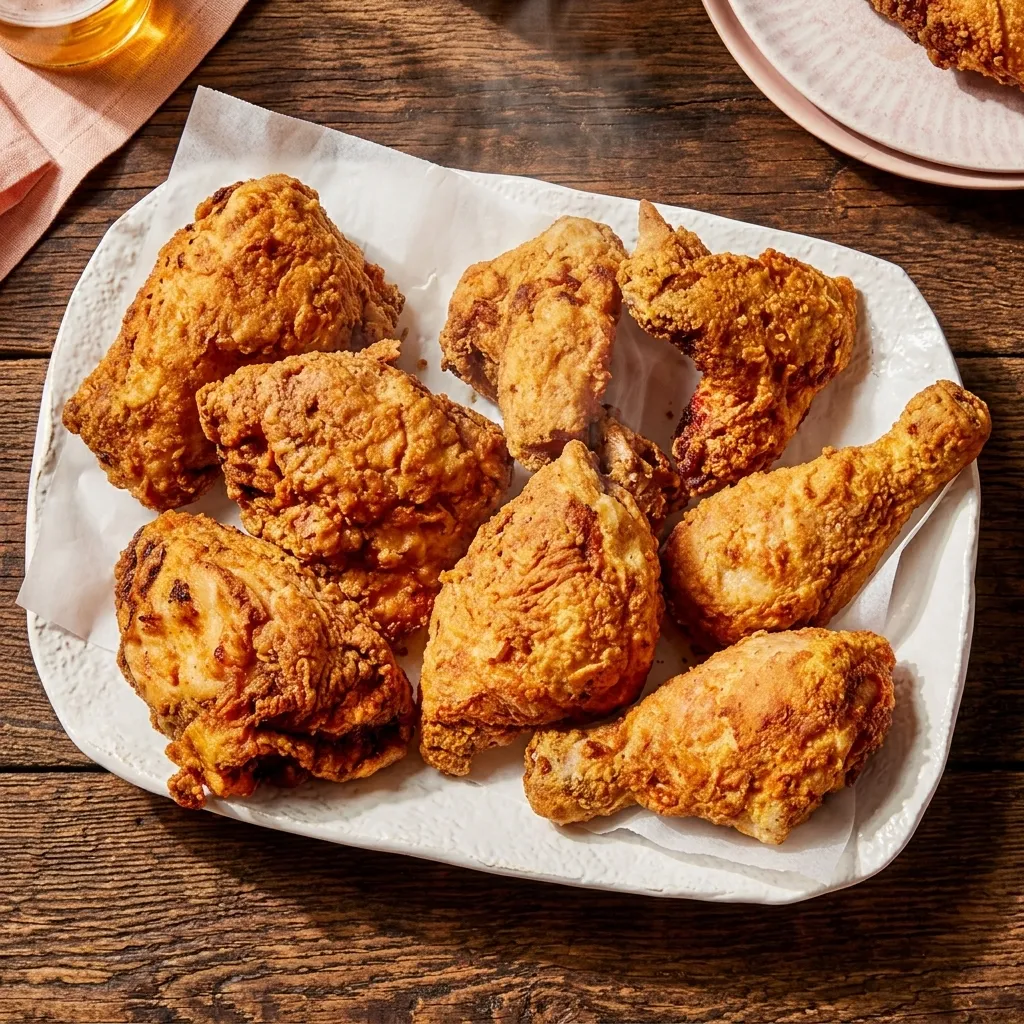 6-piece fried chicken at Hollywood Pizza, Selkirk Ave Winnipeg