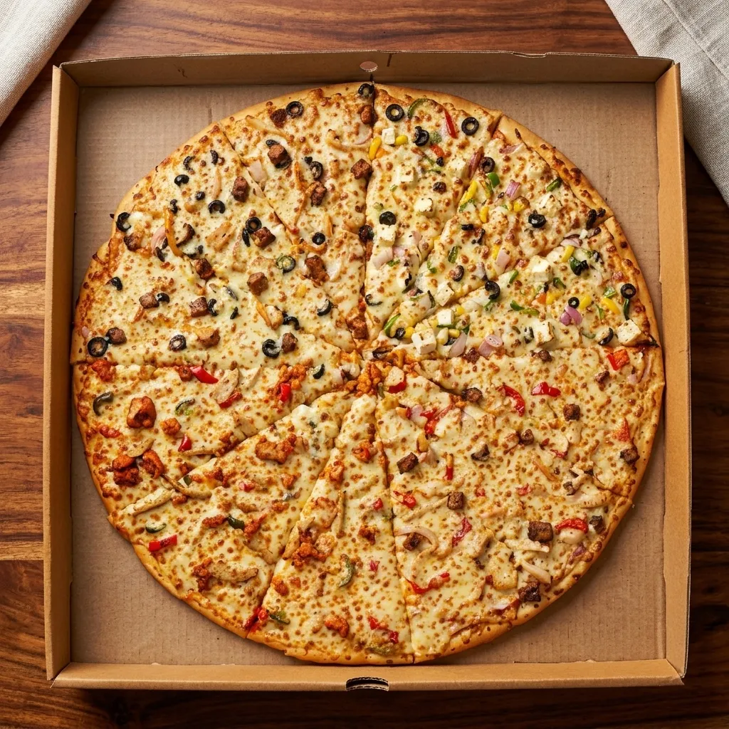 XL 18-inch Blockbuster Pizza from Hollywood Pizza in North End Winnipeg